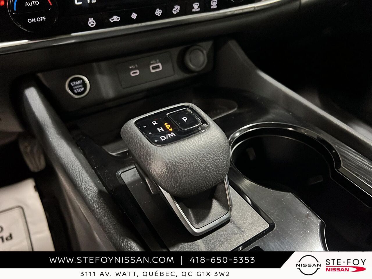 Nissan ROGUE SV TI TOIT OUVRANT 2023 Noir Ste-Foy - photo #14