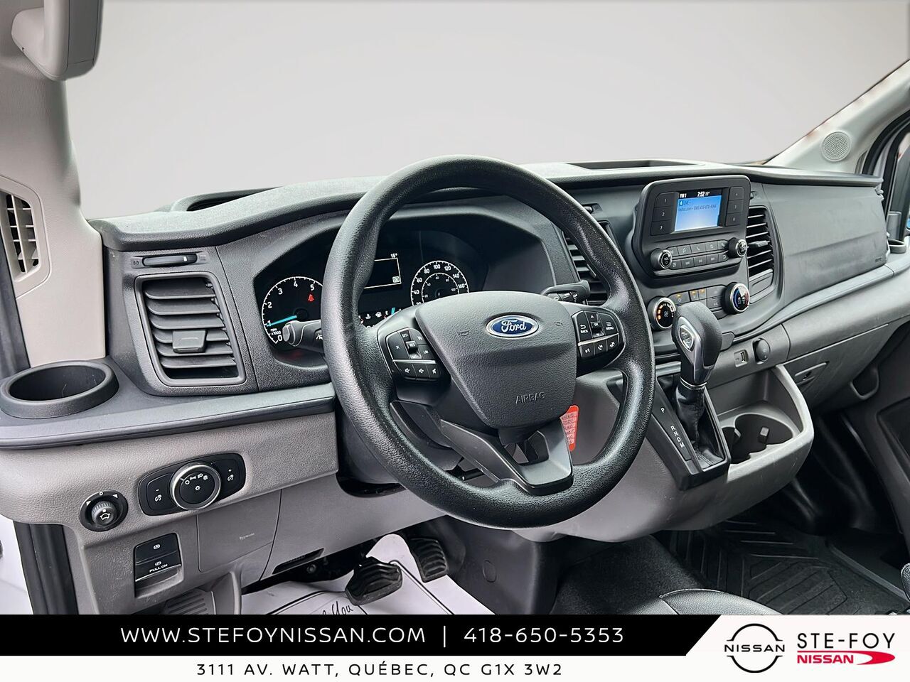 Ford Transit T-250 PA Toit Moyen 148 po 2024 Blanc Ste-Foy - photo #13