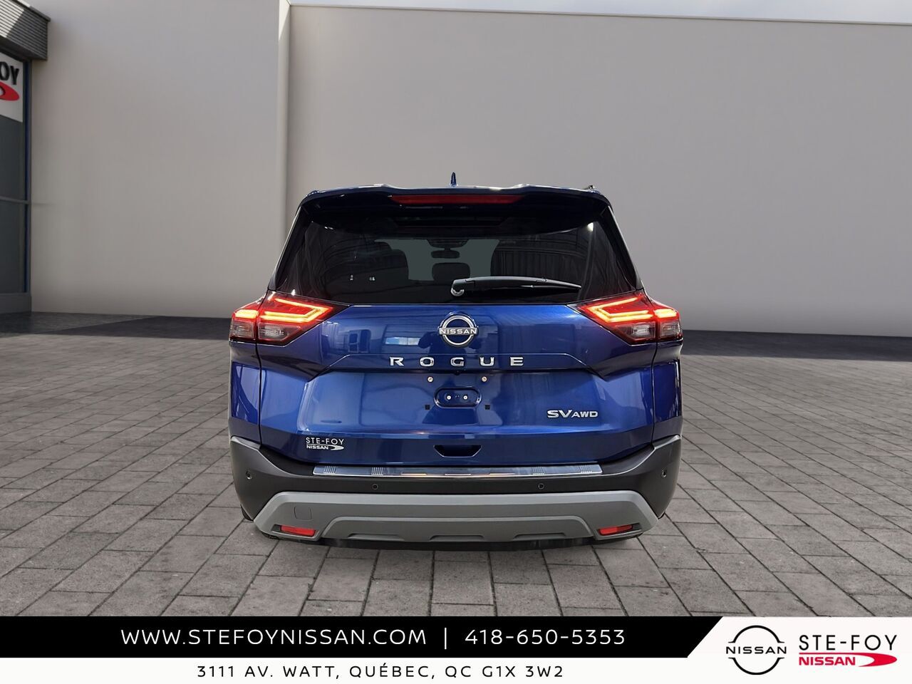 2023 Nissan Rogue SV TI Blue Ste-Foy - photo #2