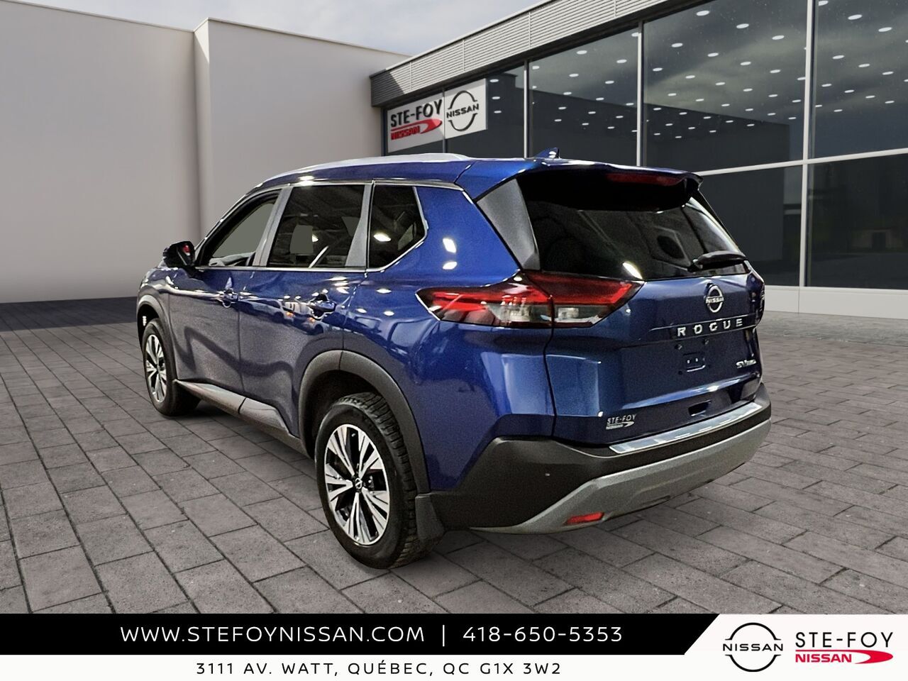 2023 Nissan Rogue SV TI Blue Ste-Foy - photo #3