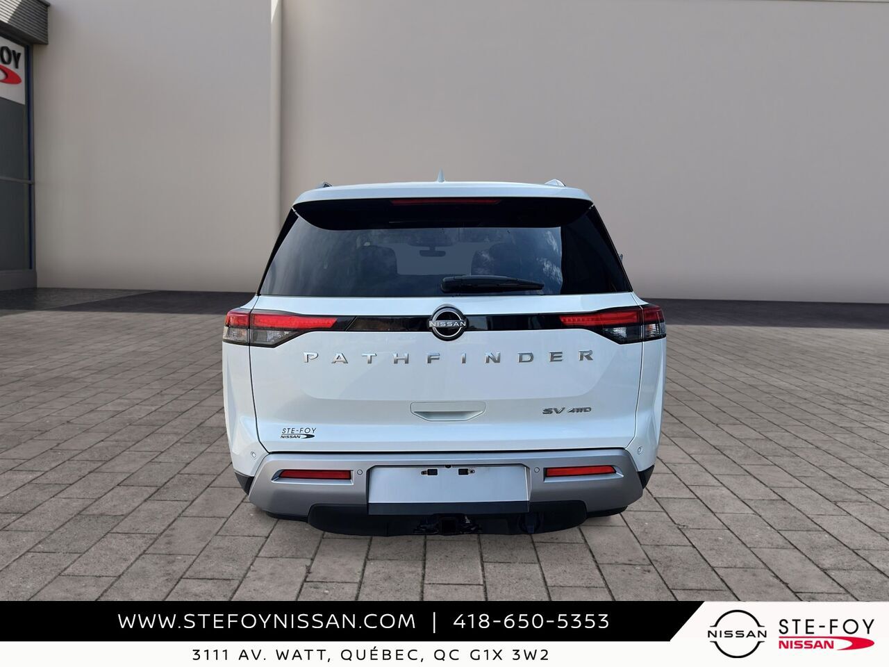 2024 Nissan Pathfinder SV 4RM White Ste-Foy - photo #2