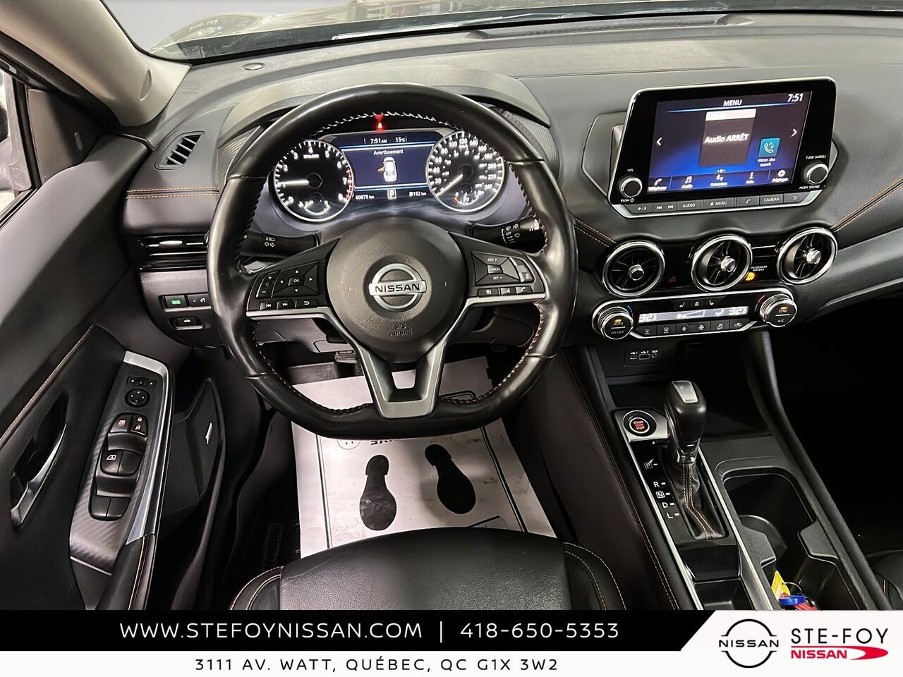 Nissan Sentra SR CVT 2021 Gris Ste-Foy - photo #13