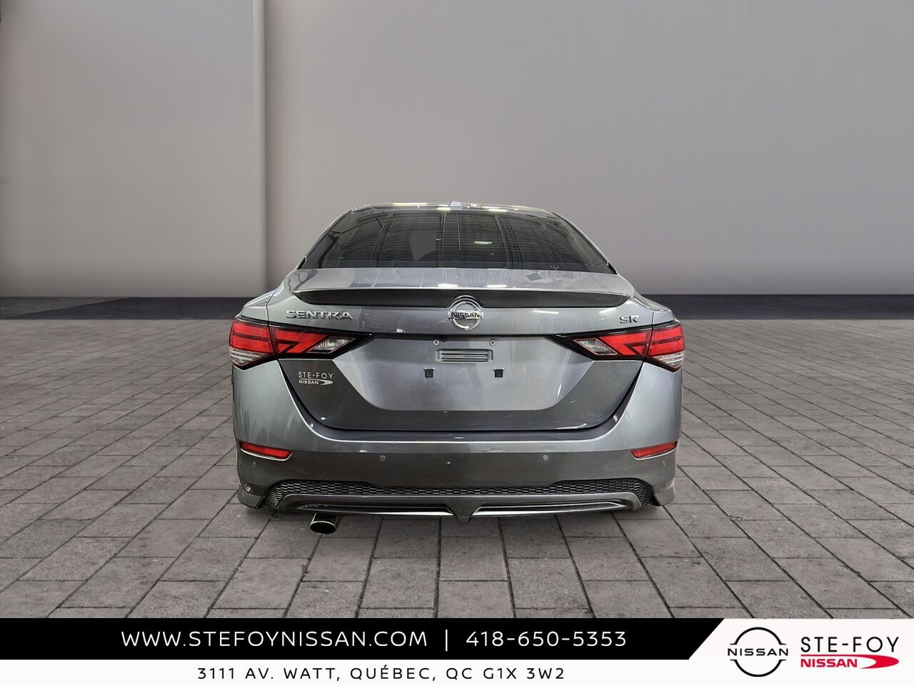 2021 Nissan Sentra SR CVT Grey Ste-Foy - photo #2