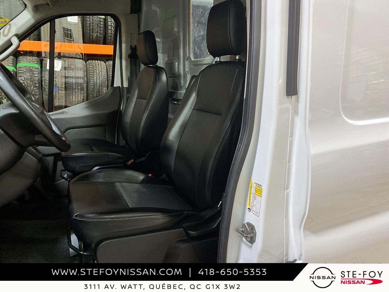 2023 Ford Transit T-250 * TOIT MOYEN * R&Eacute;GULIER * RWD White Ste-Foy - photo #8