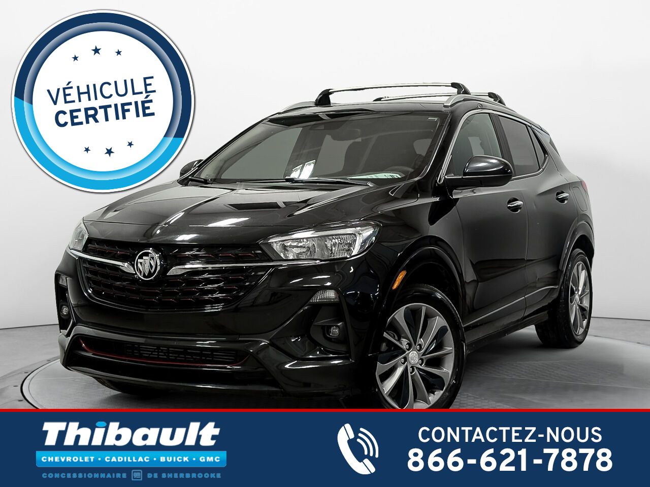 BUICK ENCORE GX PREFERRED AWD Privil&eacute;gi&eacute;e 4 portes TI 2022 Noir Sherbrooke - photo #0