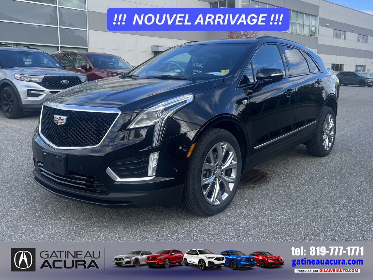 Cadillac XT5 Sport AWD ***CLEAN CARFAX + TOIT + CUIR *** 2021 Noir Gatineau - photo #0
