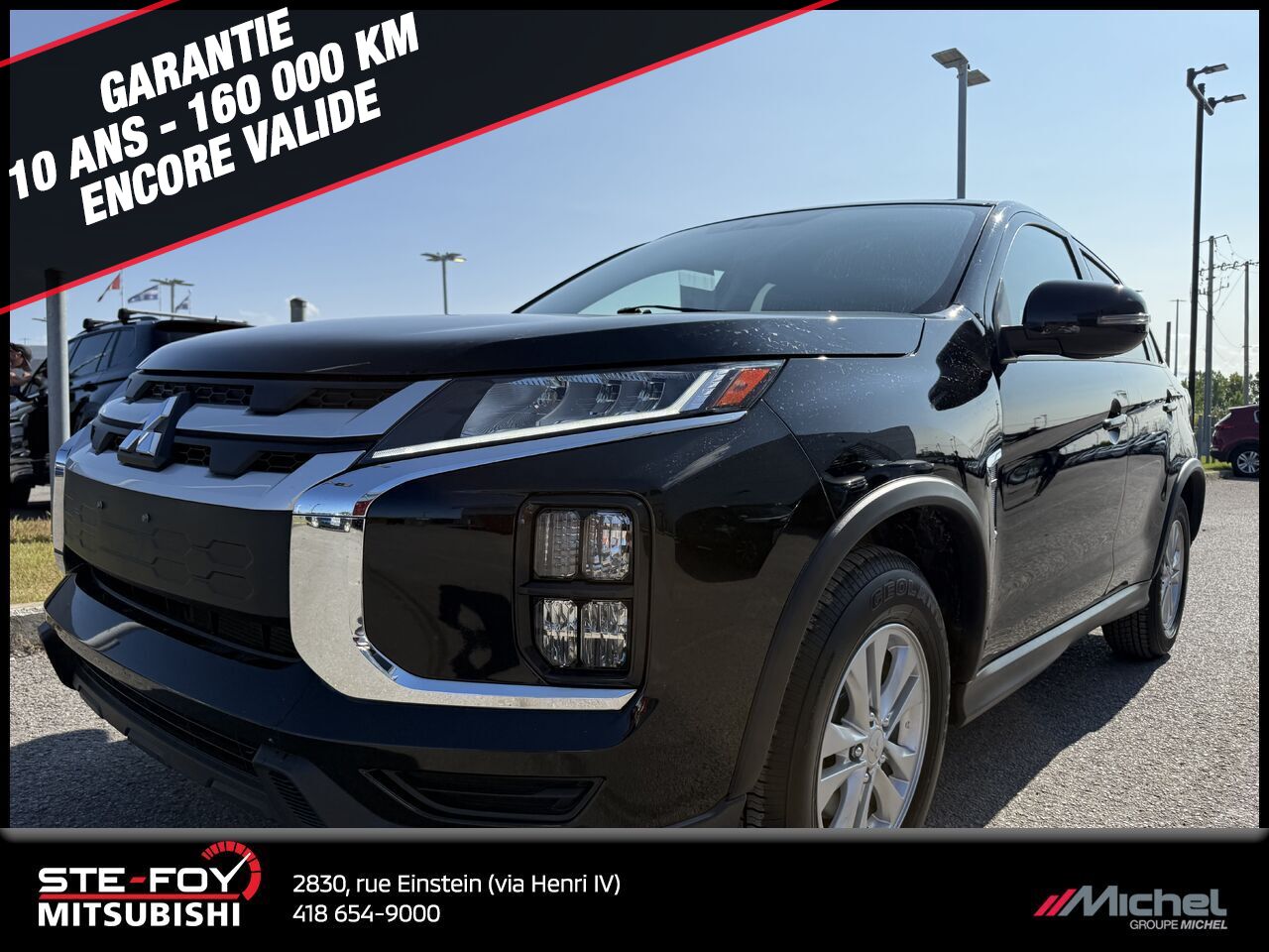 Mitsubishi RVR SE AWD, SIÈGES CHAFFANTS, GARANTIE 2032 2022 Noir Ville de Québec - photo #0
