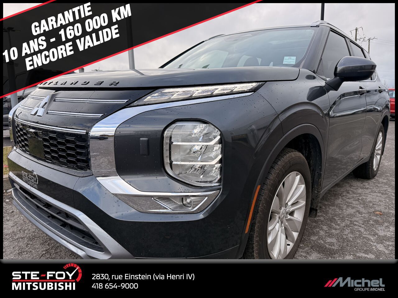 Mitsubishi Outlander DÉMO, PROMOTION SPÉCIAL, SEULEMENT 10 000KM 2025 Gris Ville de Québec - photo #0