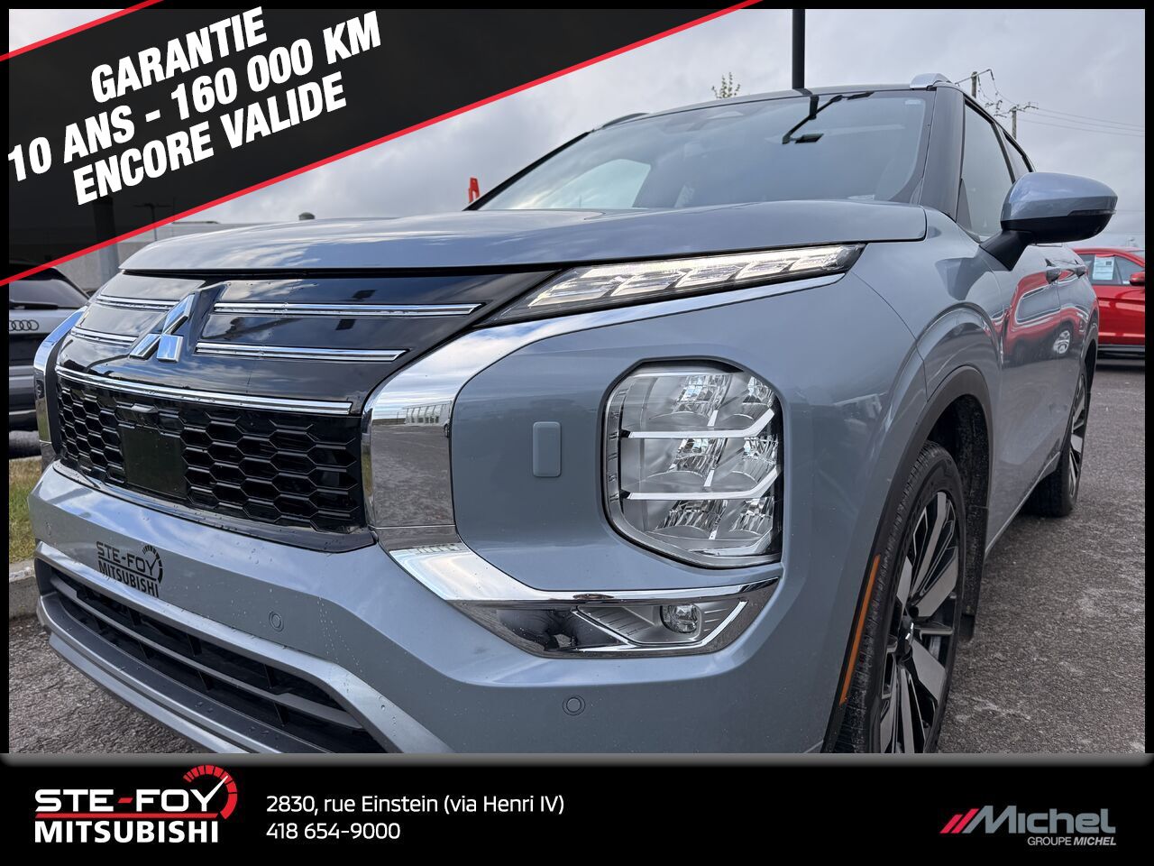 Mitsubishi Outlander DÉMO, PROMOTION SPÉCIAL, SEULEMENT 10 000KM 2025 Gris Ville de Québec - photo #0