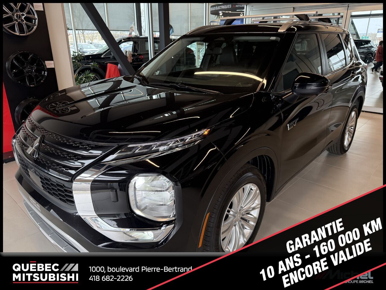 2023 Mitsubishi Outlander Plug-In Hybrid Black Saint-Eustache - photo #0