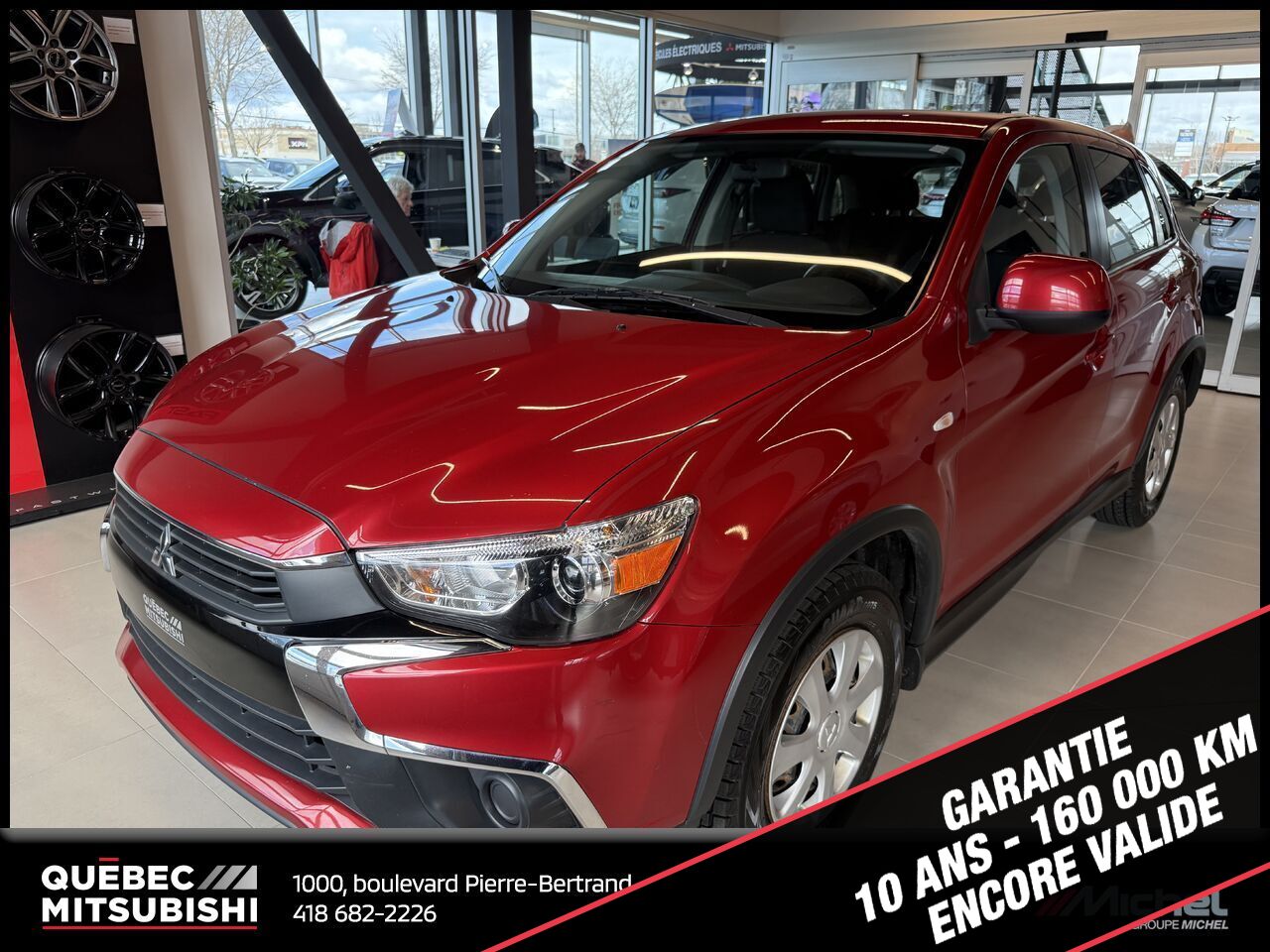 Mitsubishi RVR 2016 Rouge Saint-Eustache - photo #0