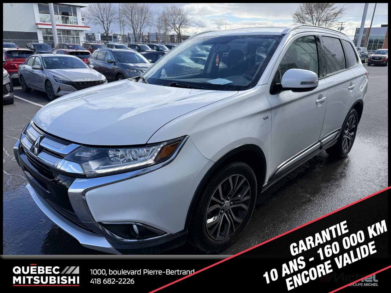 Mitsubishi Outlander 2017 Blanc Saint-Eustache - photo #0