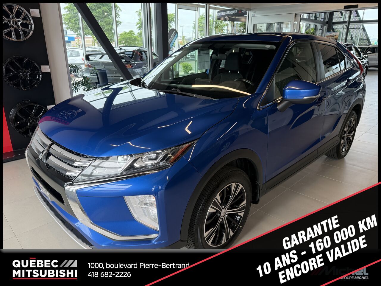 Mitsubishi Eclipse Cross 2019 Bleu Saint-Eustache - photo #0