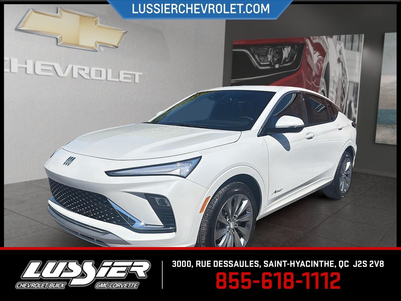 White 2025 Buick Envista Avenir FWD SUV / Crossover Front-Wheel Drive Automatic