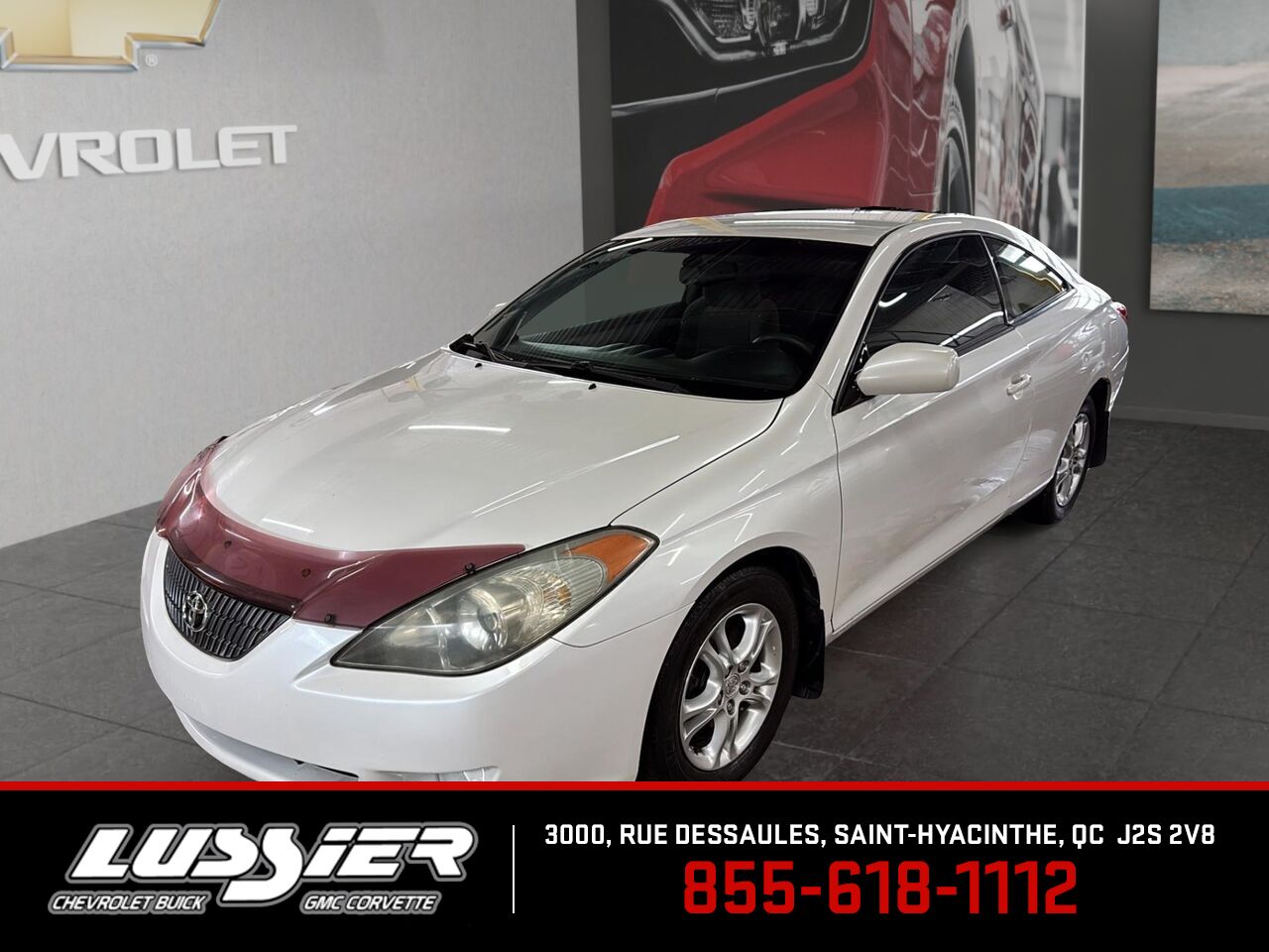 White 2005 Toyota Camry Solara SE Coupe Front-Wheel Drive Automatic