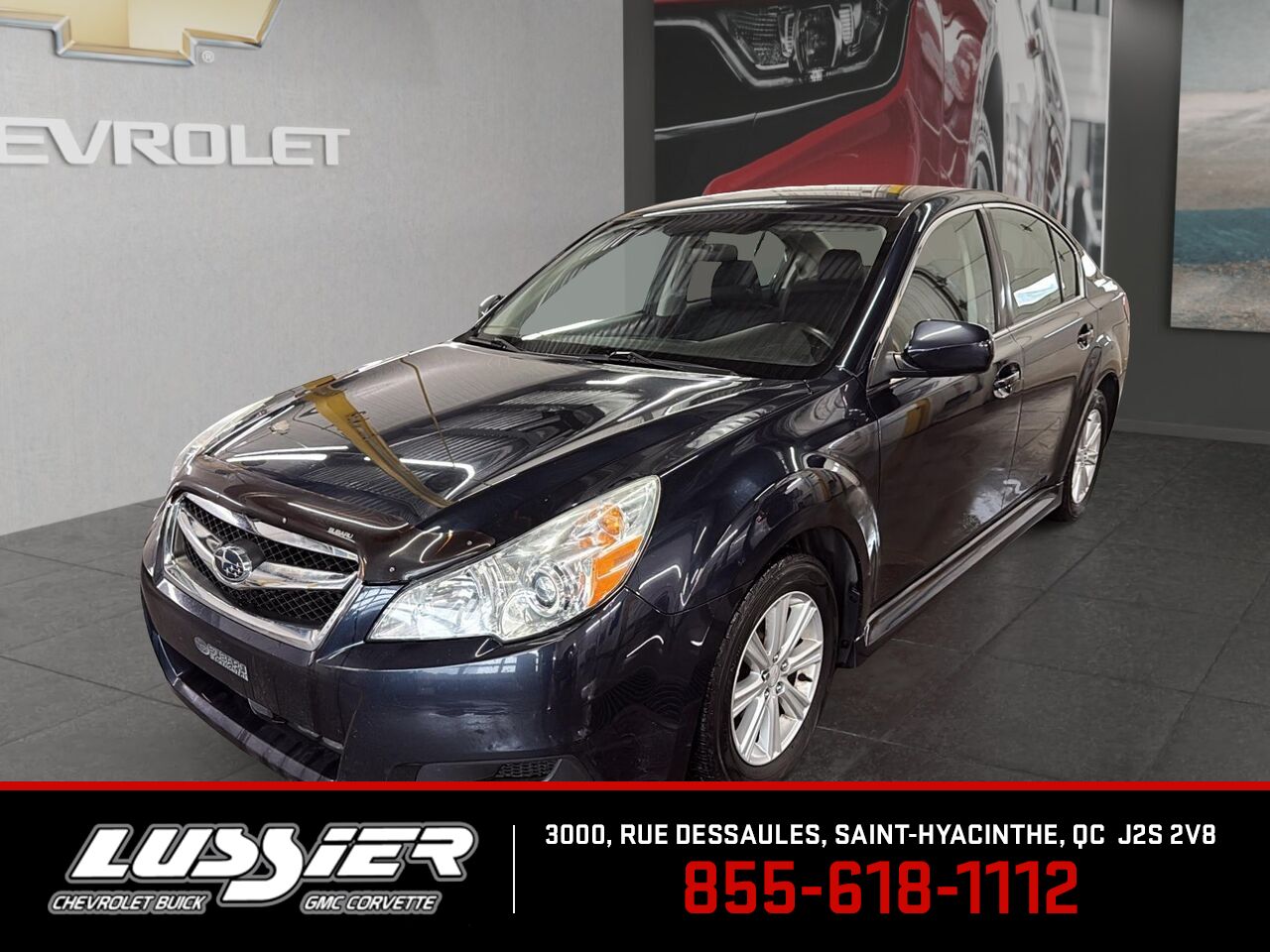 Black 2012 Subaru Legacy 2.5i Convenience FWD Sedan Automatic