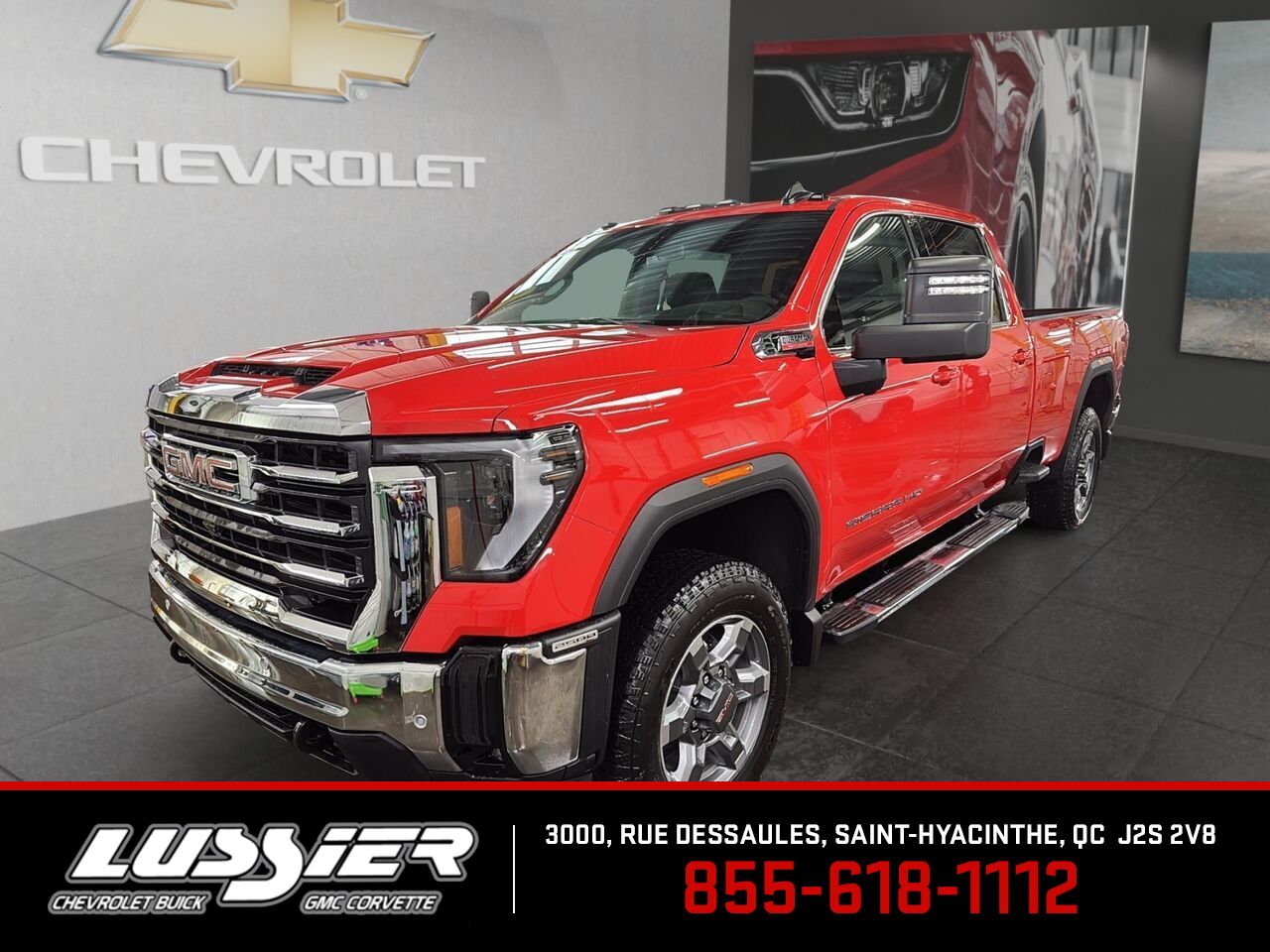 Red 2026 GMC Sierra 2500HD Pickup Truck Four-Wheel Drive Automatic