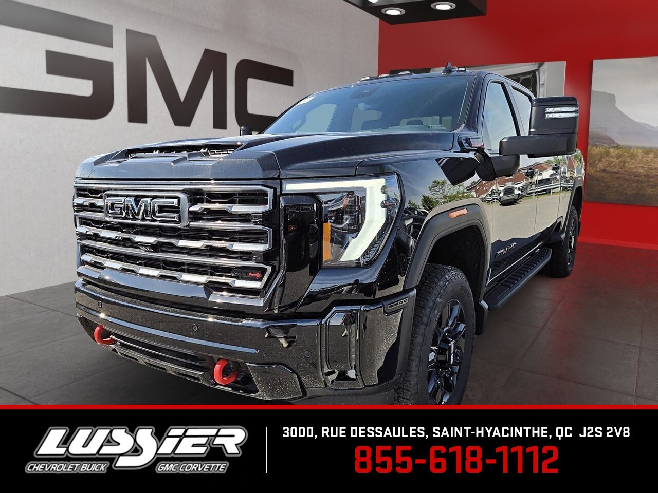 2026 GMC Sierra 2500HD AT4 cabine multiplace 4RM 159 po ONYX BLACK Saint-Hyacinthe - photo #0