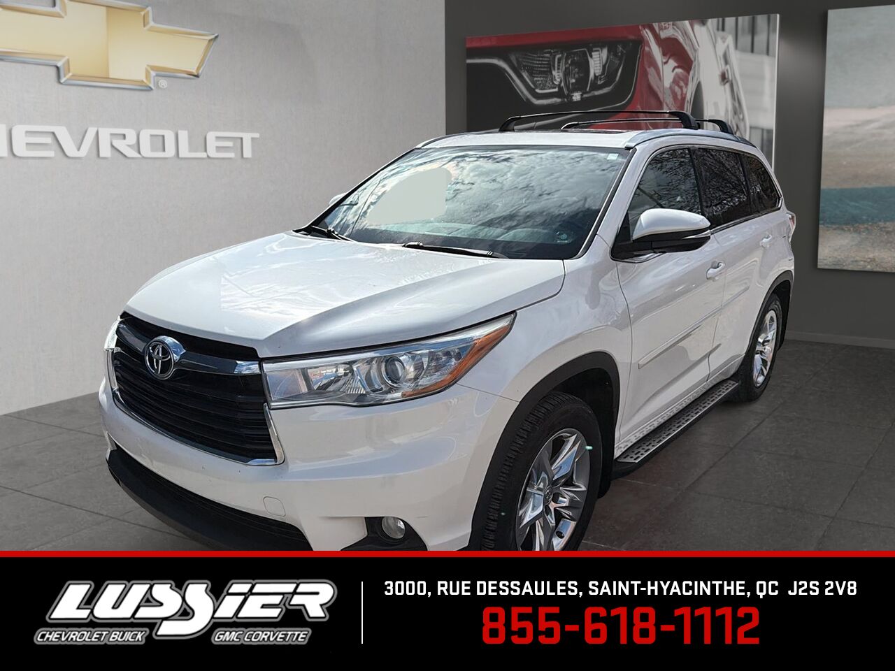 White 2014 Toyota Highlander Limited AWD SUV / Crossover All-Wheel Drive