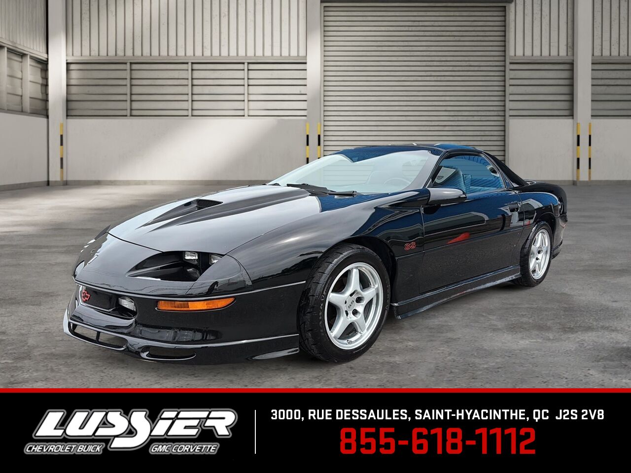 Black 1996 Chevrolet Camaro Z28 Coupe RWD Coupe Rear-Wheel Drive Manual