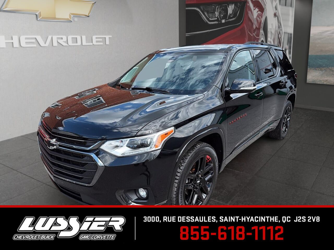 2020 Chevrolet Traverse HIGH COUNTRY BLACK EDITION Black Saint-Hyacinthe - photo #0