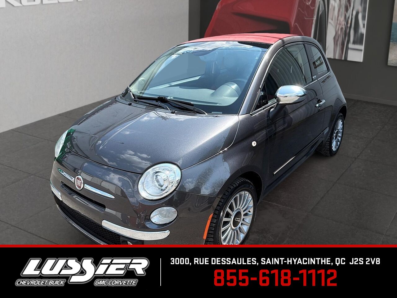 FIAT 500 LOUNGE 2014 Gris Saint-Hyacinthe - photo #0