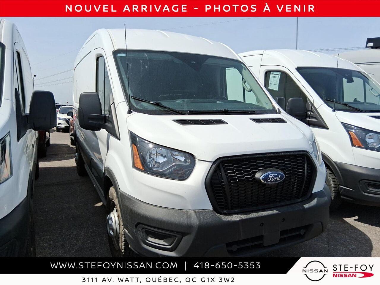 Ford Transit T-250 TI toit moyen 2024 Blanc Ste-Foy - photo #0