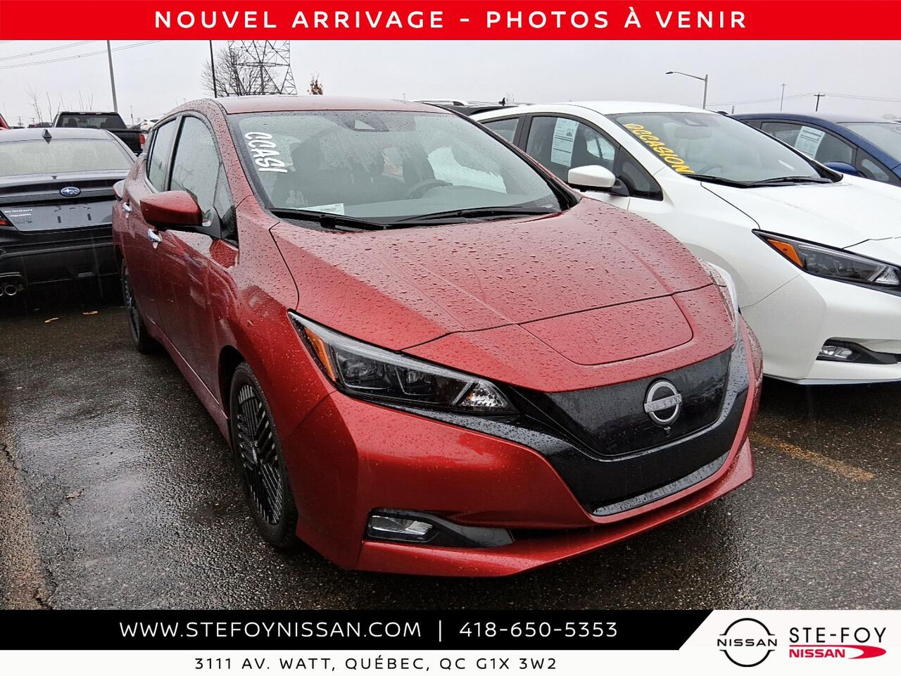 Nissan LEAF SV PLUS 60 KWH 2023 Rouge Ste-Foy - photo #0