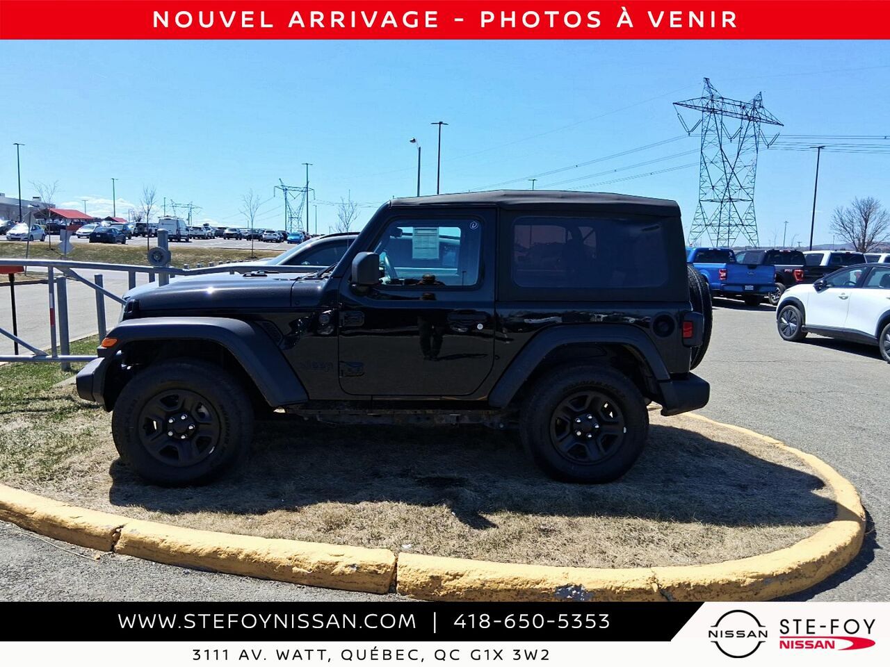 Jeep Wrangler 2023 Noir Ste-Foy - photo #0