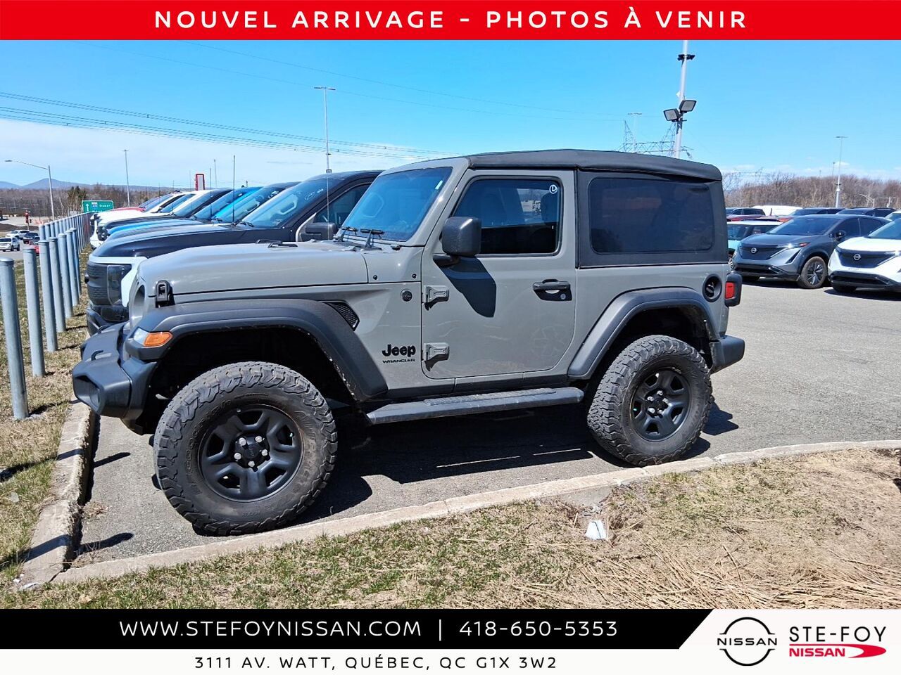 Jeep Wrangler 2022 Gris Ste-Foy - photo #0