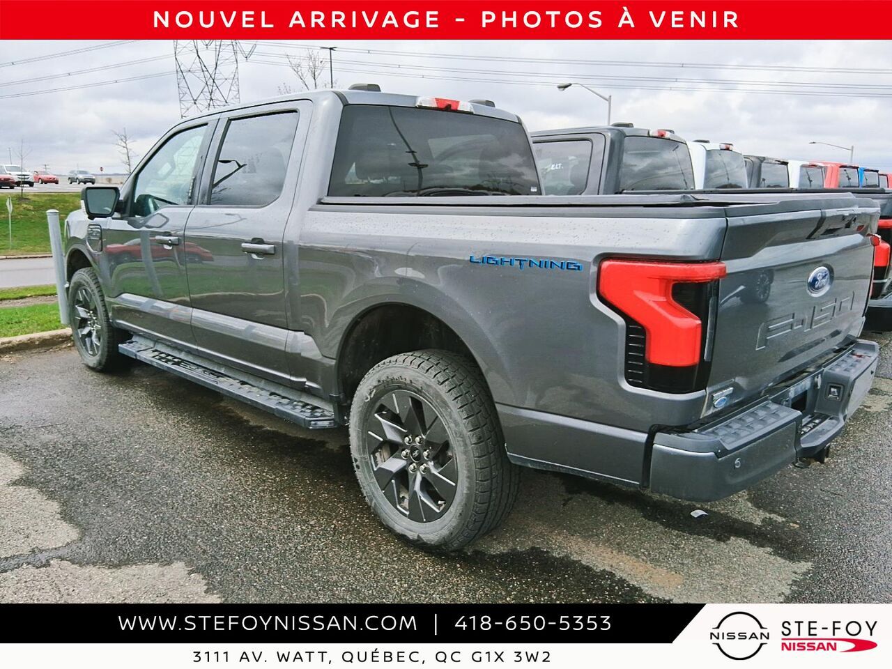 2023 Ford F-150 Lightning Grey Ste-Foy - photo #0