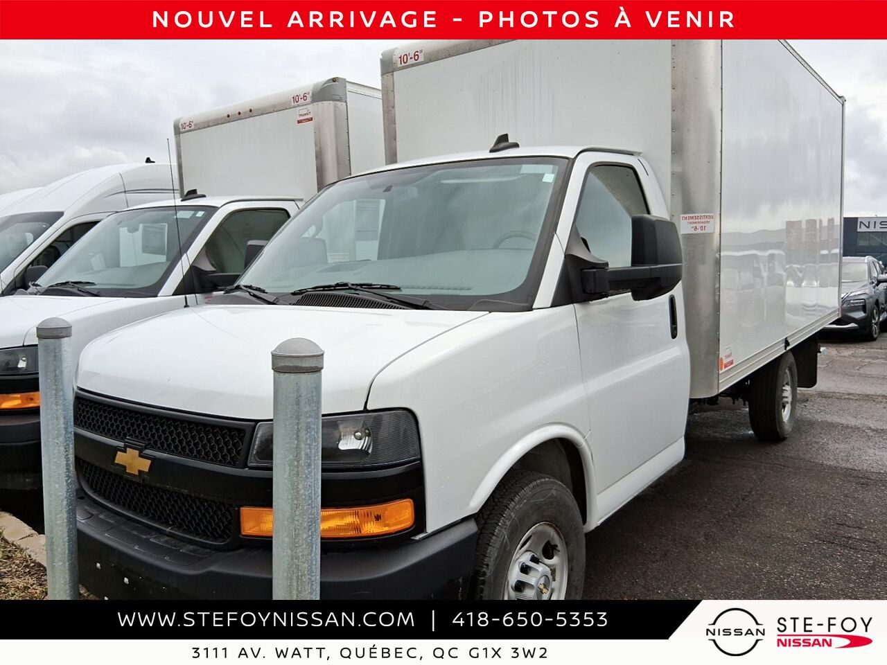 2025 Chevrolet Fourgonnette commerciale tronqu&eacute;e Express White Ste-Foy - photo #0