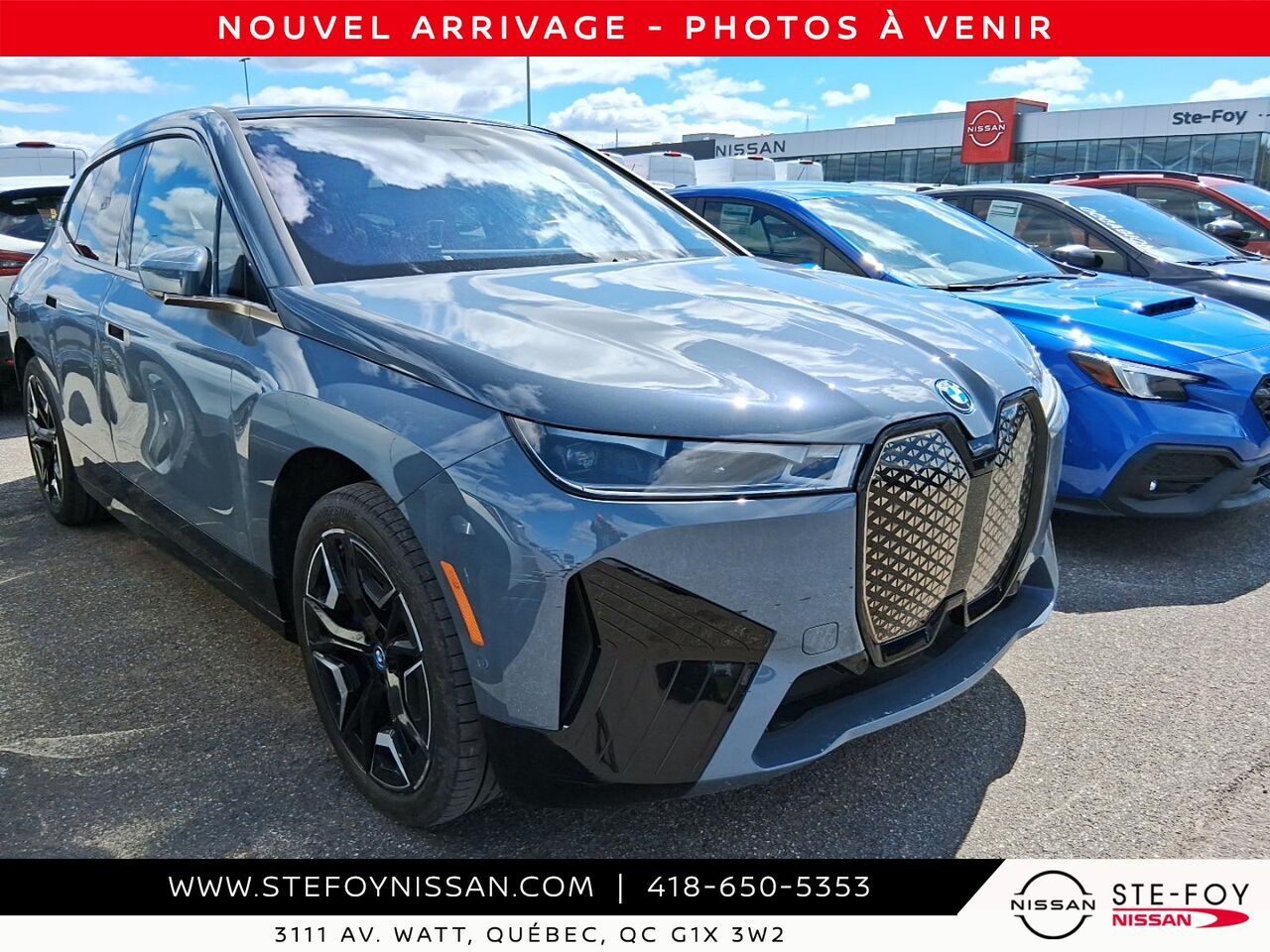 BMW iX 2023 Gris Ste-Foy - photo #0