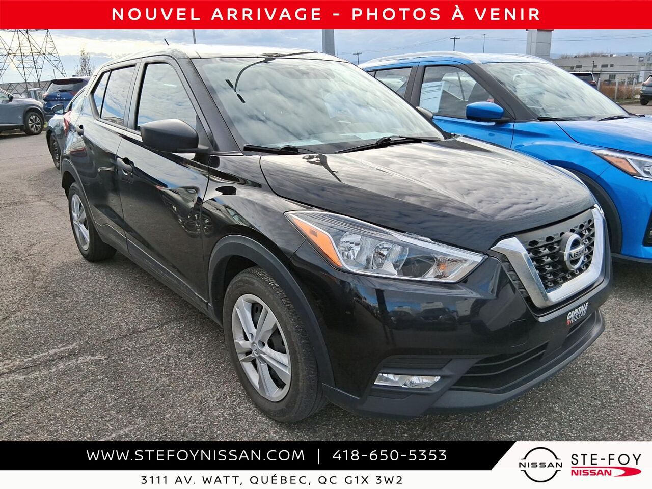 Nissan Kicks 2020 Noir Ste-Foy - photo #0