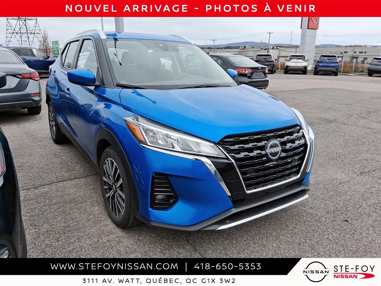 Nissan Kicks SV TA 2024 Bleu Ste-Foy - photo #0