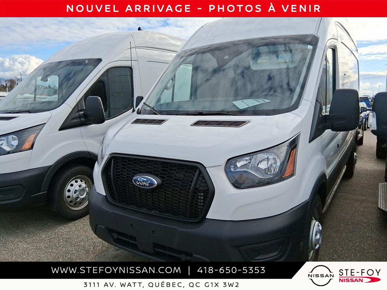 Ford TRANSIT 250 TOIT HAUT TRACTION INTEGRALE 2025 Blanc Ste-Foy - photo #0