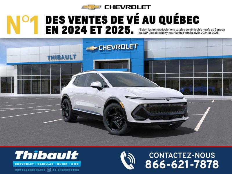 2025 Chevrolet Equinox EV 4 portes RS Sterling Grey Metallic Sherbrooke - photo #0