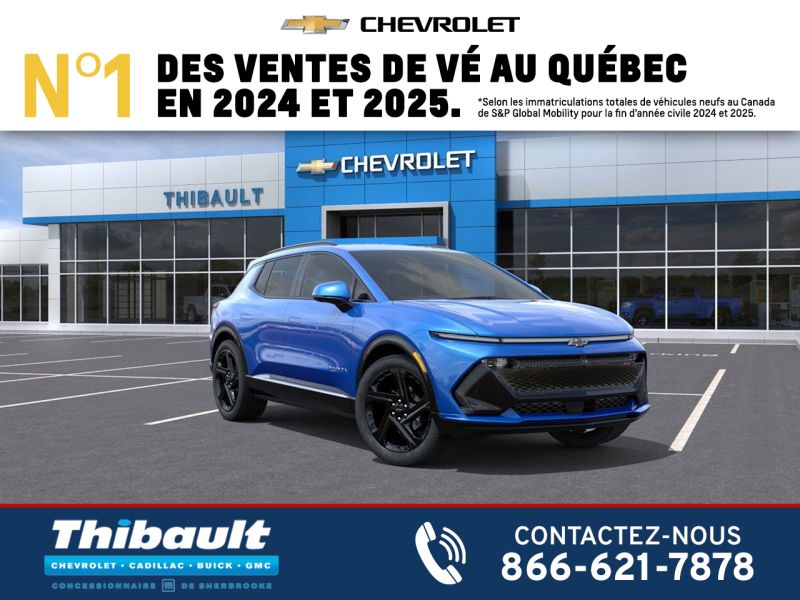 2026 CHEVROLET Equinox EV 4 portes RS Riptide Blue Metallic Sherbrooke - photo #0
