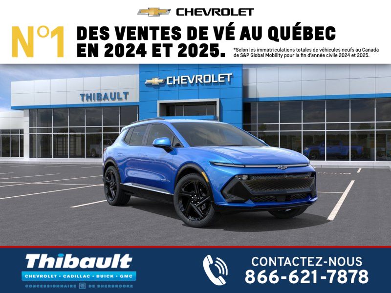 2026 CHEVROLET Equinox EV 4 portes RS Riptide Blue Metallic Sherbrooke - photo #0