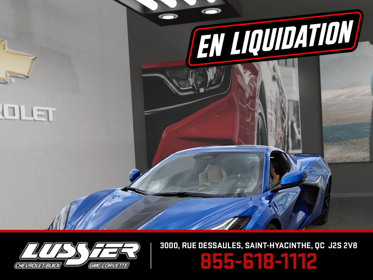Blue 2025 Chevrolet Corvette Z06 2LZ Coupe RWD Coupe Rear-Wheel Drive Automatic