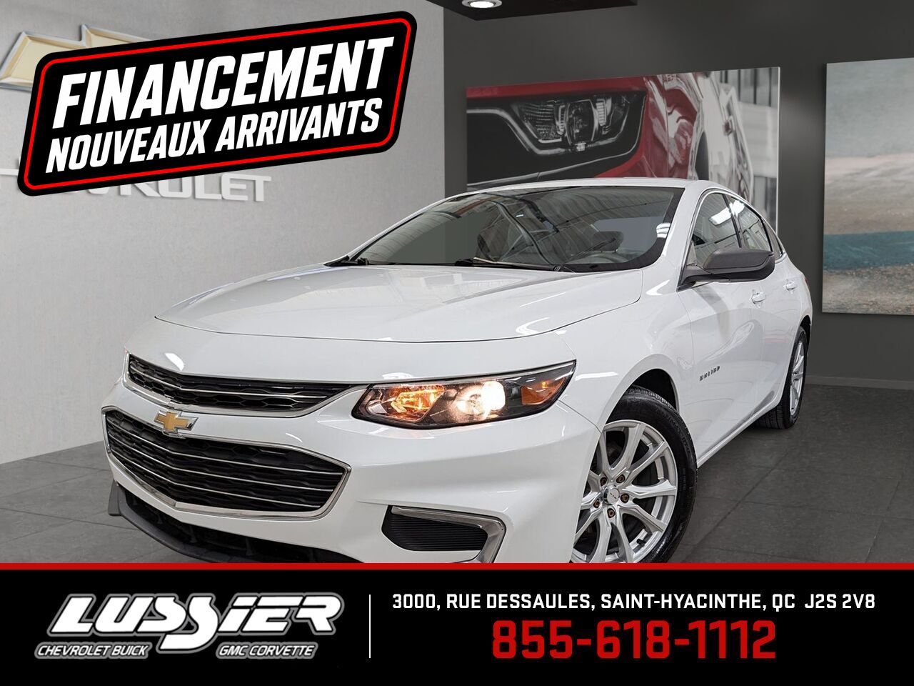 Gray 2017 Chevrolet Malibu L FWD Sedan Front-Wheel Drive Automatic