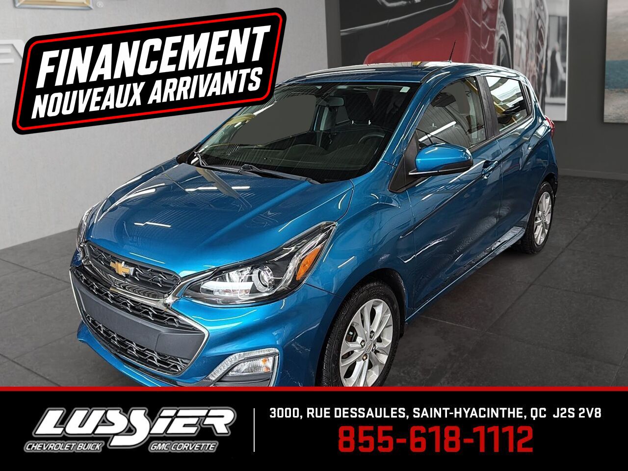  2019 Chevrolet Spark 1LT FWD Hatchback Front-Wheel Drive Continuously Variable Transmission