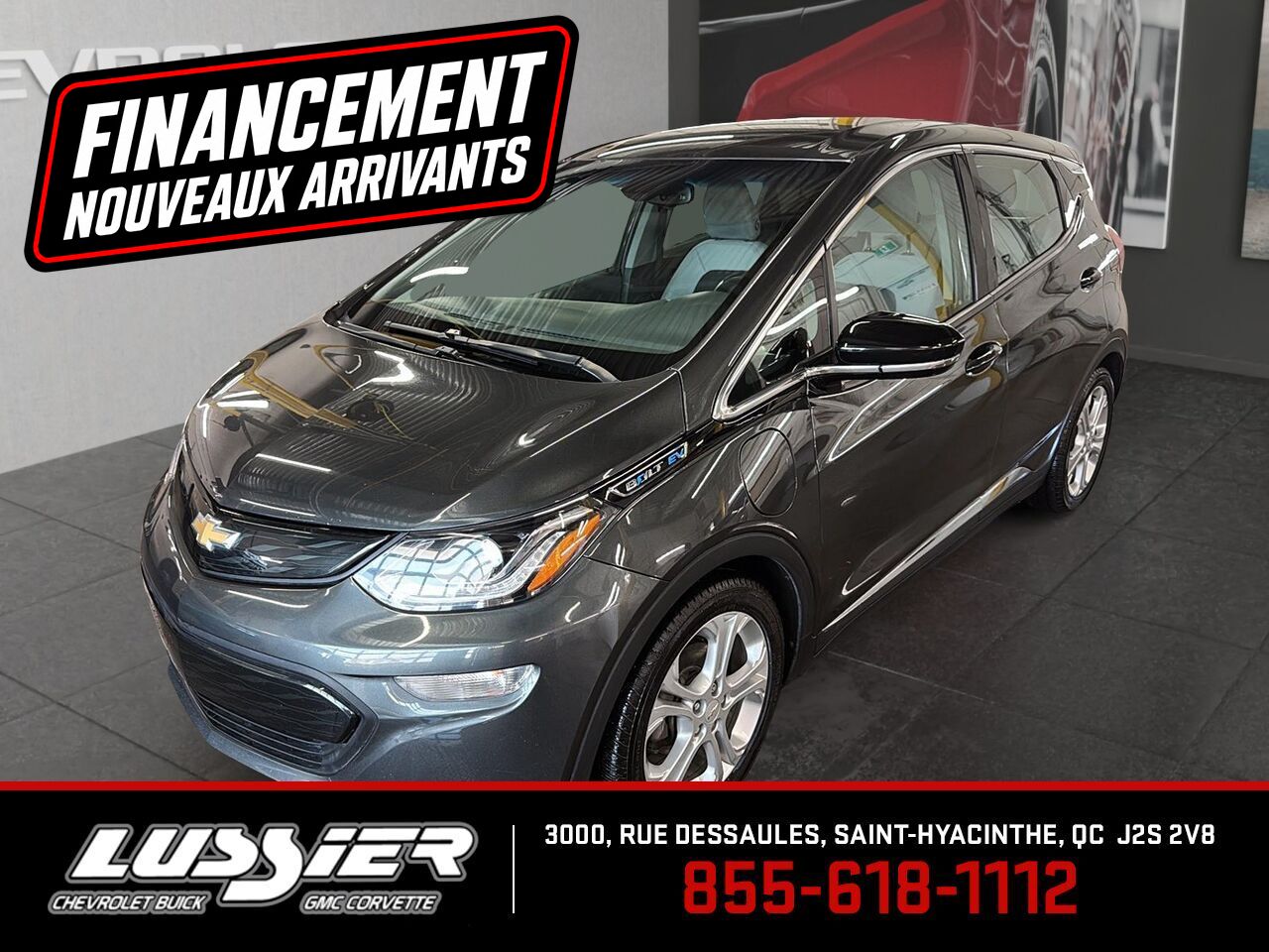 2019 CHEVROLET BOLT LT Grey Saint-Hyacinthe - photo #0