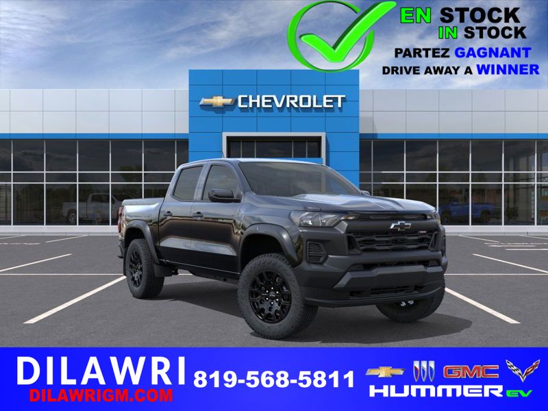 CHEVROLET Colorado Trail Boss cabine multiplace 4RM 2026 Noir Gatineau - photo #0