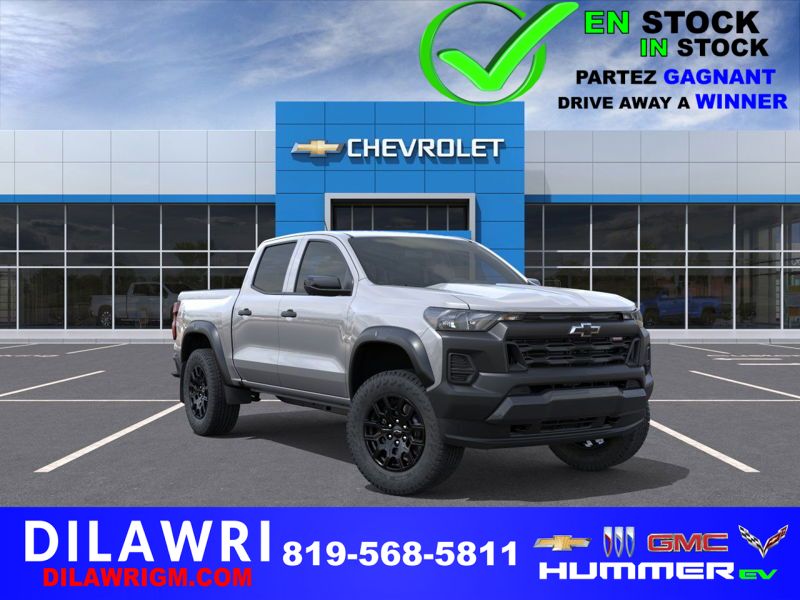 CHEVROLET Colorado Trail Boss cabine multiplace 4RM 2026 GRIS STERLING METALLISE Gatineau - photo #0