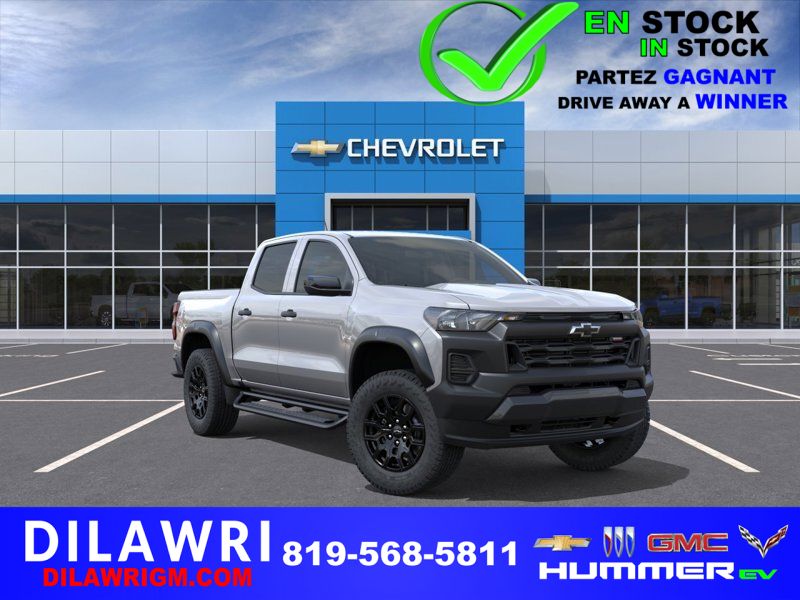 CHEVROLET Colorado Trail Boss cabine multiplace 4RM 2026 GRIS STERLING METALLISE Gatineau - photo #0