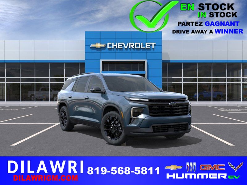CHEVROLET Traverse Traction int&eacute;grale, 4 portes LT 2026 BLEU RIVERAIN METALLISE Gatineau - photo #0