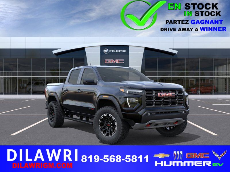 GMC Canyon AT4 cabine multiplace 4RM 2026 NOIR ONYX Gatineau - photo #0