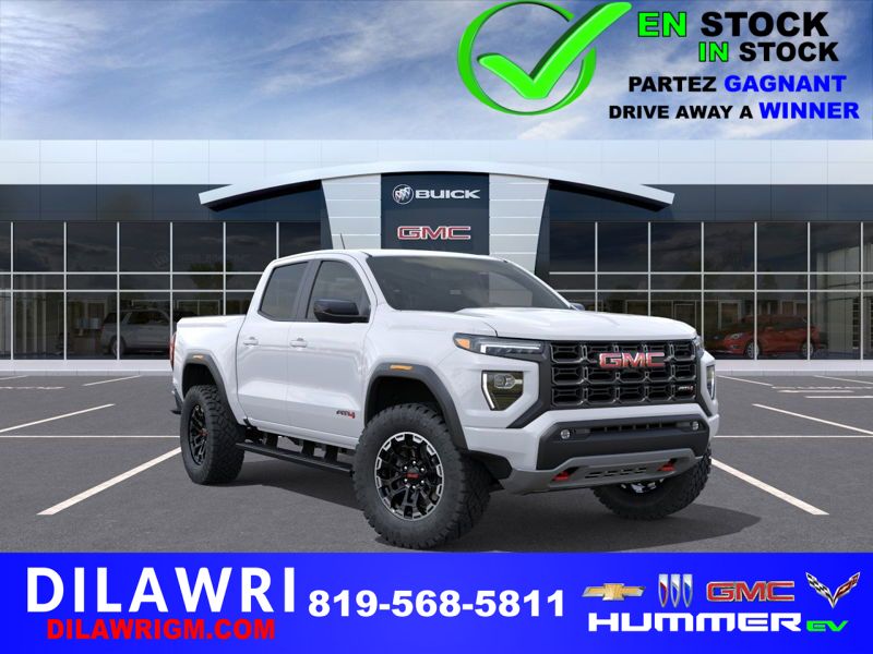 GMC Canyon AT4 cabine multiplace 4RM 2026 BLANC SOMMET Gatineau - photo #0