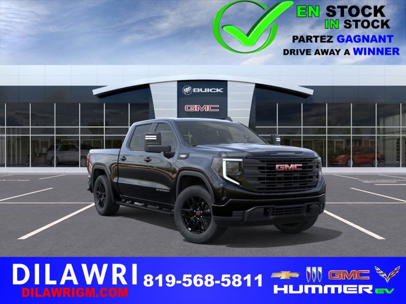 GMC Sierra 1500 4WD Crew Cab 147" Pro 2026 Noir onyx Gatineau - photo #0